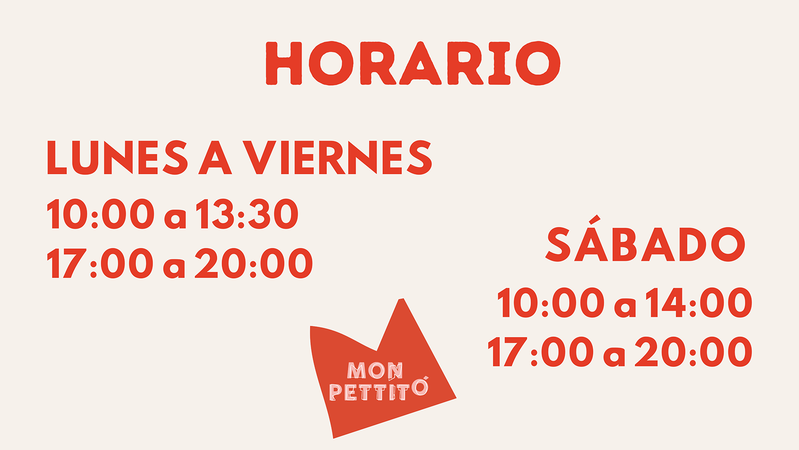 Horarios